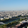 Zdjęcie z Francji - widok z Wieży na Sekwanę