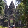 Zdjęcie z Kambodży - Brama Polnocna w Angkor Thom