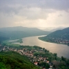 Wyszehrad - Zdjęcie Wyszehrad - Zakole Dunaju - widziane ze wzgórza zamkowego