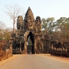 Zdjęcie z Kambodży - Brama do Angkor Thom