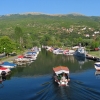 Zdjęcie z Macedonii - Port jachtowy w Ochrydzie.