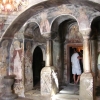 Zdjęcie z Macedonii - Wnętrze cerkwi Św. Nauma.