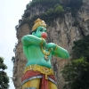 Zdjęcie z Malezji - Shrek z Batu Caves :)))