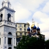 Zdjęcie z Rosji - dzwonnica i cerkiew św Jerzego
