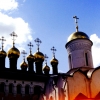 Zdjęcie z Rosji - kopułki prywatnej kaplicy carów