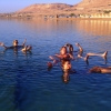 Zdjęcie z Egiptu - Kąpiel w Morzu Martwym.