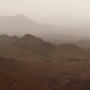 Zdjęcie z Maroka - Zamglone górskie dale na trasie.