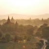 Zdjęcie z Birmy - Bagan o zachodzie słońca