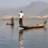 Zdjęcie z Birmy - rybacy na jeziorze Inle