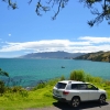 Zdjęcie z Nowej Zelandii - Wypozyczone przez nas auto zasluzylo na fotke