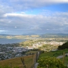 Zdjęcie z Nowej Zelandii - Panorama Rotorua widziana z punktu widokowego Aorangi Peak
