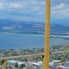 Zdjęcie z Nowej Zelandii - Panorama miasta widziana z tarasu restauracji Aorangi Peak