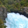 Zdjęcie z Nowej Zelandii - Wodospad Huka Falls, ekipa w prawym gornym rogu :)