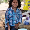 Zdjęcie z Tajlandii - dziewczynka z Ayutthaya