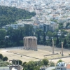 Zdjęcie z Grecji - Świątynia Zeusa Olimpijskiego widziana z Akropolu.