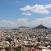 Zdjęcie z Grecji - Widok na Ateny i Wzgórze Likavitos. 