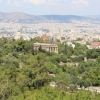 Zdjęcie z Grecji - Widok na Agorę grecką i Świątynię Hefajstosa.