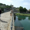 Zdjęcie z Hiszpanii - na moście w Avignon