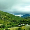 Zdjęcie z Giblartaru - ale juz po godzinie drogi na niebie zaczyna się coś groźnie chmurzyć