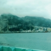 Zdjęcie z Giblartaru - do Gibraltaru wjeżdżamy już w strugach deszczu... buuuu.....