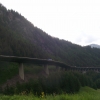 Zdjęcie z Lichtensteinu - górska autostrada z daleka