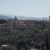 Zdjęcie z Hiszpanii - Mury Alhambry z zewnątrz