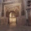Zdjęcie z Hiszpanii - Mihrab- bogato zdobiona nisza modlitewna.