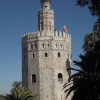 Zdjęcie z Hiszpanii - Złota Wieża- Torre del Oro w Sewilli.