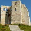 Zdjęcie z Polski - zamek z dolnej perspektywy