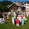 Zdjęcie z Łotwy - Sabile - prywatna kolekcja słomianych lal.