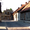 Zdjęcie z Łotwy - Kuldyga - dom w stylu westernowym.