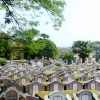 Zdjęcie z Tajlandii - Kanchanaburi, chiński cmentarz obok jenieckiego