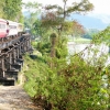 Zdjęcie z Tajlandii - wszyscy pachają się na prawą stronę; myślę czy ten pociąg to wytrzyma i przejedzie prosto:))