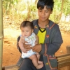 Zdjęcie z Tajlandii - młody tata Yao
