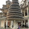 Zdjęcie z Tajlandii - "stupa" z milionów metalowych dzwoneczków