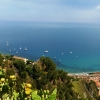 Zdjęcie z Włoch - morze jońskie z Taorminy