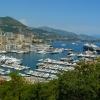 Zdjęcie z Monako - widok ze wzgórza Rocher