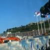 Zdjęcie z Monako - widok na wzgórze Rocher