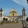 Zdjęcie z Polski - tykociński rynek i kościół Świętej Trójcy
