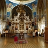 Zdjęcie z Polski - tuż przed nabożeństwem w Cerkwii, które ogladaliśmy