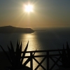 Zdjęcie z Grecji - Zachód słońca w Firze.