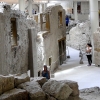 Zdjęcie z Grecji - Pozostałości minojskiego miasta w Akrotiri.