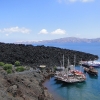 Zdjęcie z Grecji - Nea Kameni. Widok z portu w kierunku Oi.