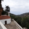 Zdjęcie z Grecji - Azogires. Widok z klasztoru na otaczające góry.