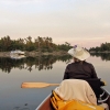 Zdjęcie z Kanady - Na kanu w zatoczkach wyspy Franklin Island w Ontario
