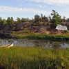Zdjęcie z Kanady - Nasz biwak na przepięknej, dzikiej rzece