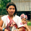 Zdjęcie z Tajlandii - Znajoma naszego przewodnika z plemienia Akha