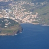Zdjęcie z Portugalii - widok na mały fragmencik lotniska i zatoka Machico