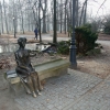 Zdjęcie z Polski - arcyksiężna na ławeczce