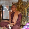 Zdjęcie z Tajlandii - Woskowy mnich jak zywy :)